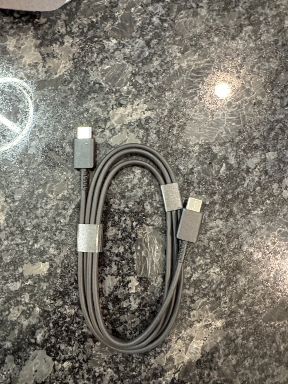 Samsung Galaxy z fold7 official USB-C Charging Cable in Black